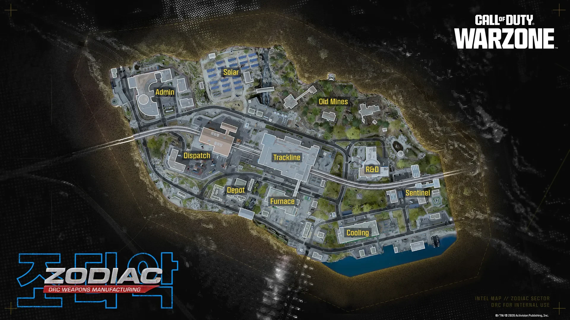 Zodiac Warzone Resurgence Map