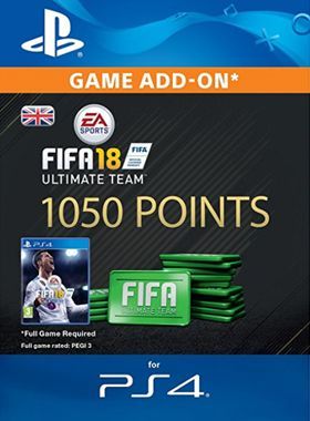 1050 FIFA 18 Points PS4