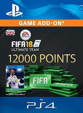 12000 FIFA 18 Points PS4