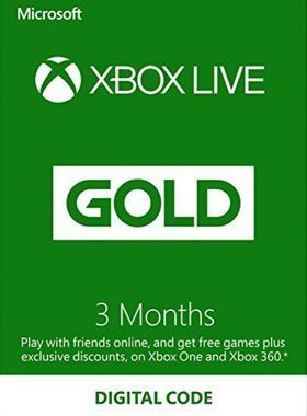3 Month Xbox Live Gold Membership Offer logo