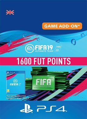 FIFA 19 Ultimate Team 1600 Points PS4 logo