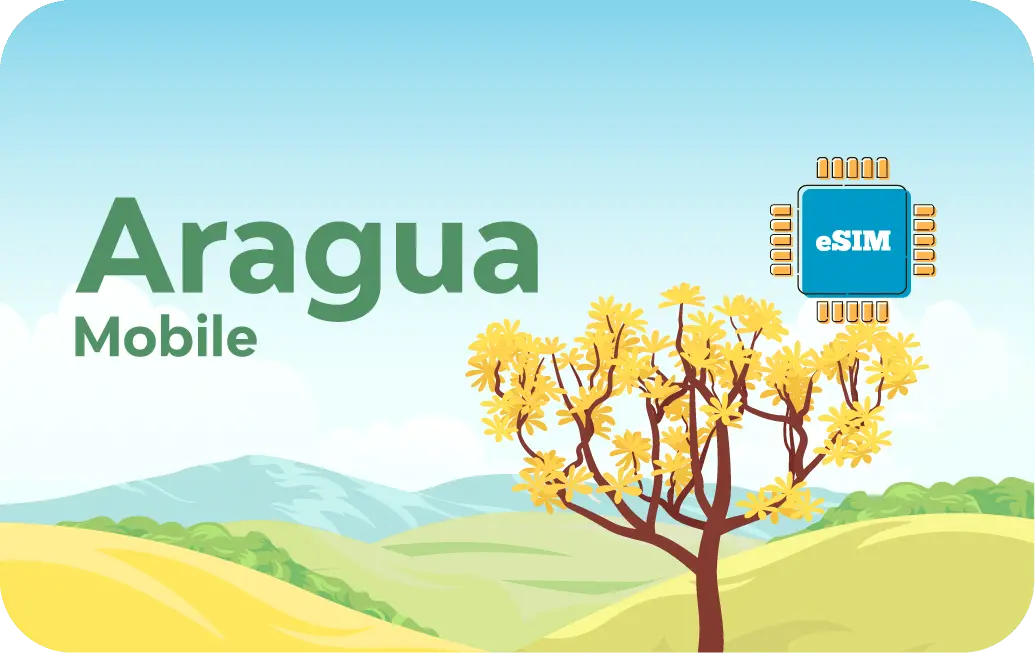 Venezuela eSIM Aragua Mobile Prepaid 1 GB - 7 Days