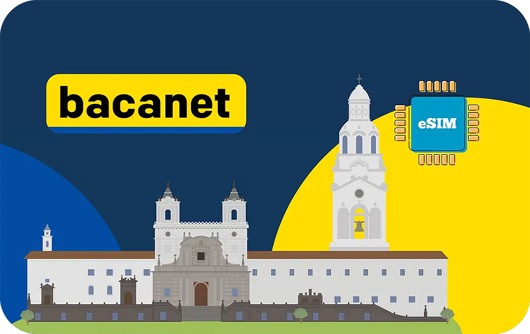 Ecuador eSIM Bacanet Prepaid 1 GB - 7 Days