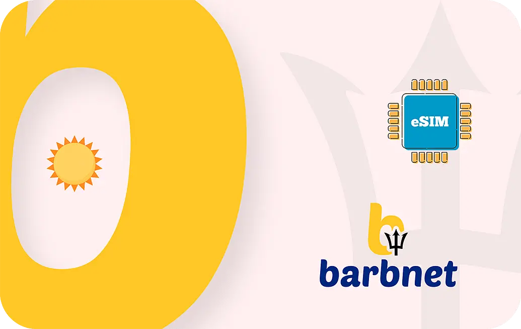 Barbados eSIM Barbnet Prepaid 1 GB - 7 Days
