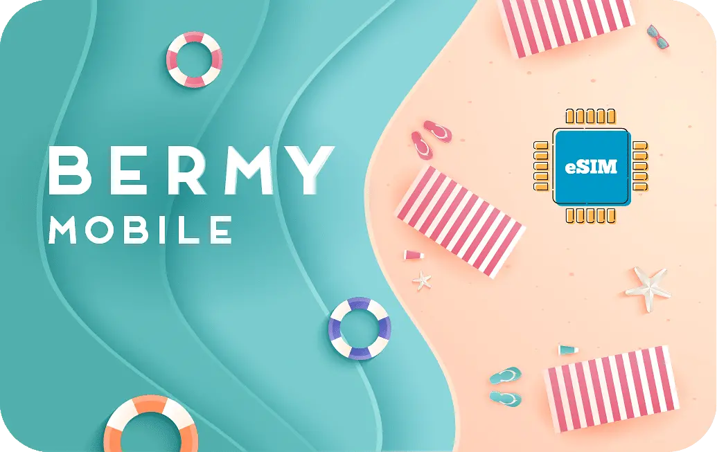 Bermuda eSIM Bermy Mobile Prepaid 1 GB - 7 Days