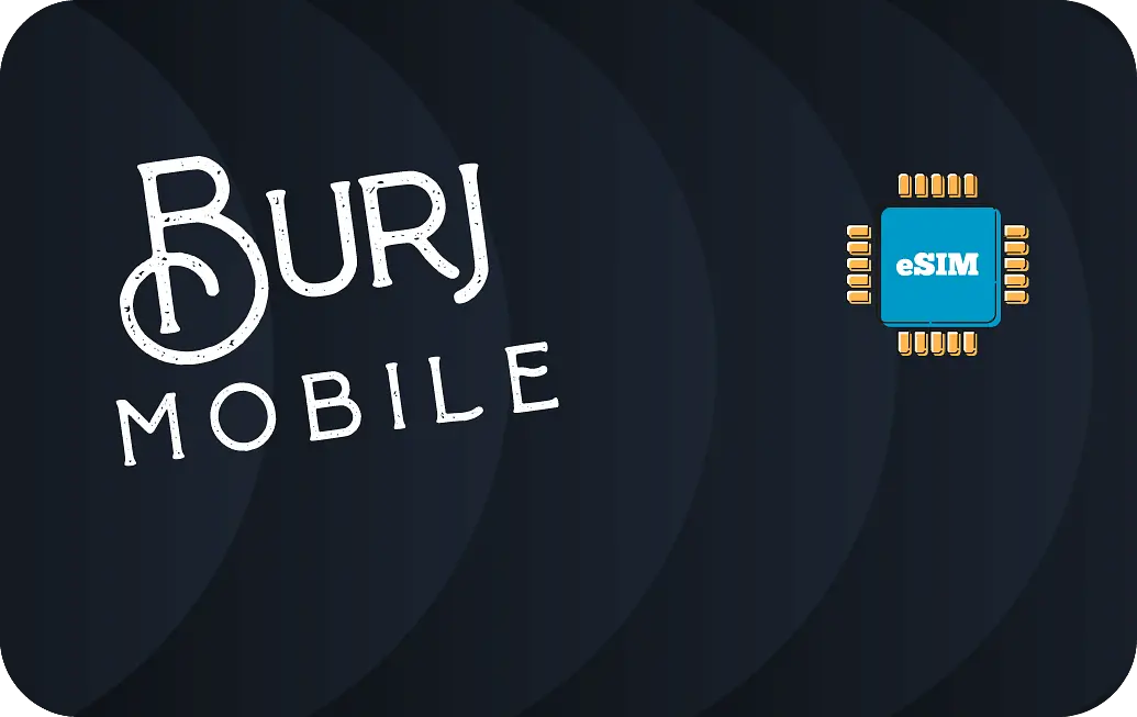 United Arab Emirates eSIM Burj Mobile Prepaid 1 GB - 7 Days