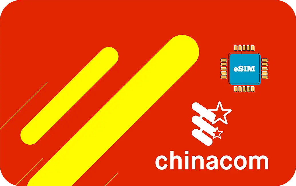 China eSIM Chinacom Prepaid 1 GB - 7 Days