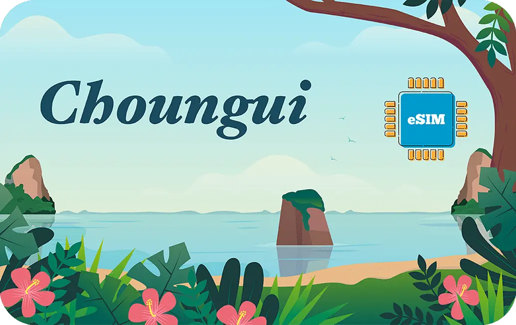 Mayotte eSIM Choungui Prepaid 1 GB - 7 Days