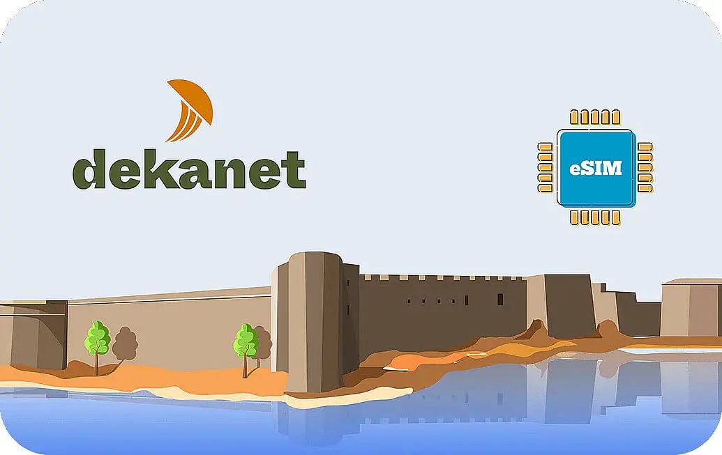 Cyprus eSIM Dekanet Prepaid 1 GB - 7 Days