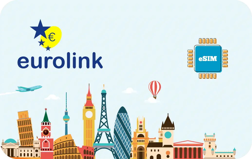 Europe eSIM Eurolink Prepaid 1 GB - 7 Days