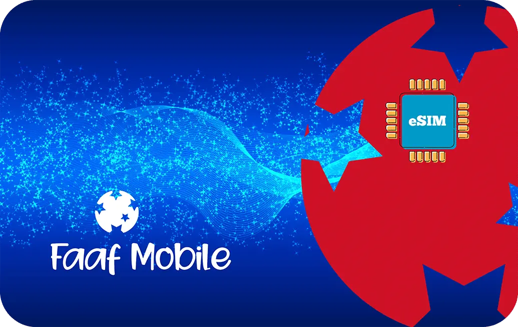 Samoa eSIM Faaf Mobile Prepaid 1 GB - 7 Days