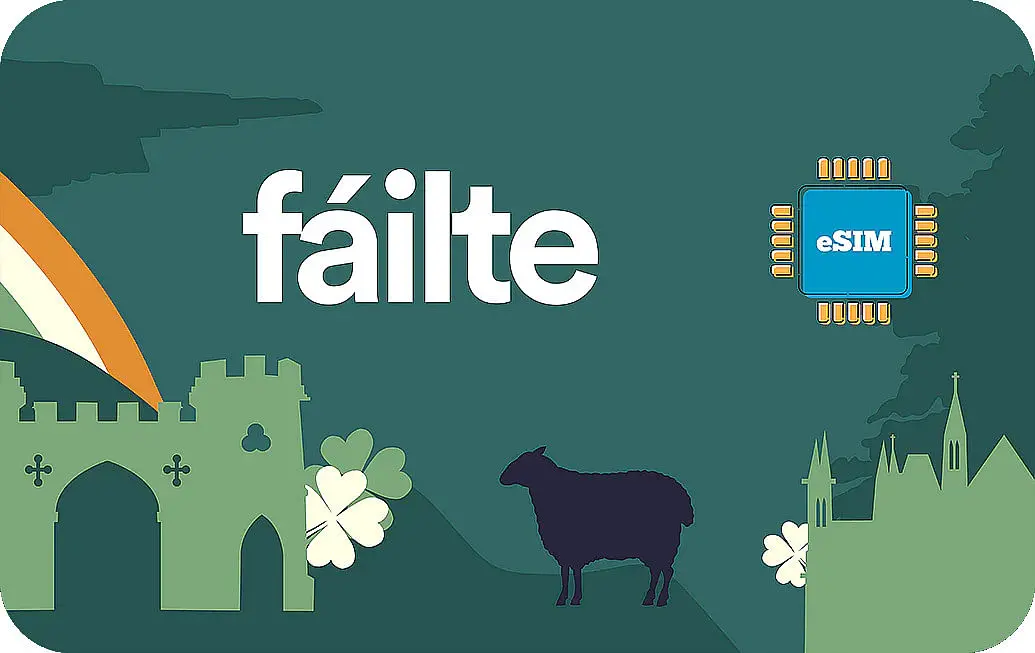 Ireland eSIM Fáilte Prepaid 1 GB - 7 Days