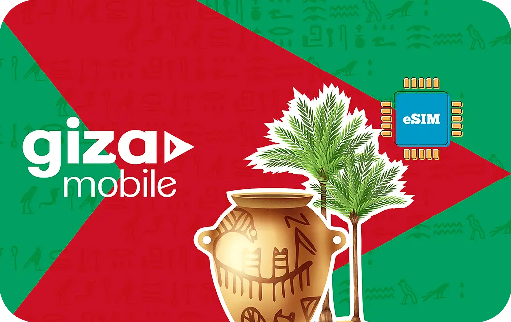 Egypt eSIM Giza Mobile Prepaid 1 GB - 7 Days