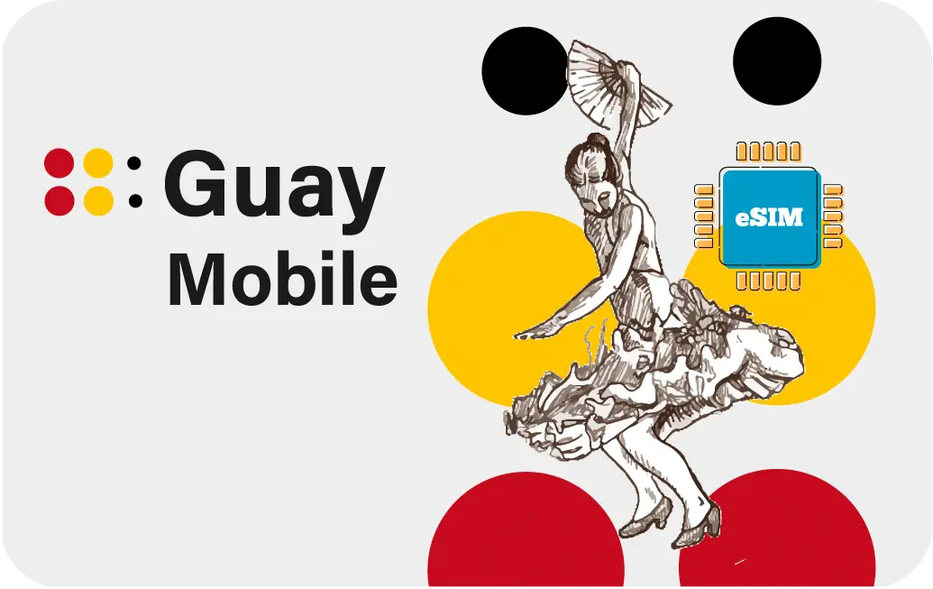 Spain eSIM Guay Mobile Prepaid 1 GB - 7 Days