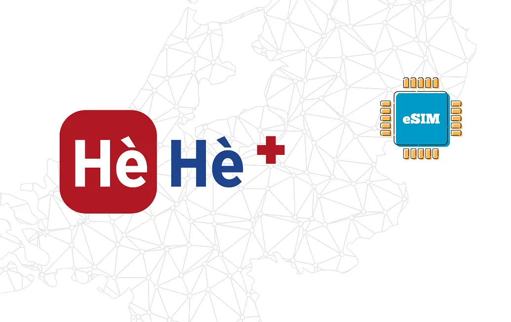 Netherlands eSIM Hè Hè+ Prepaid 1 GB - 10 SMS - 10 Mins - 7 Days