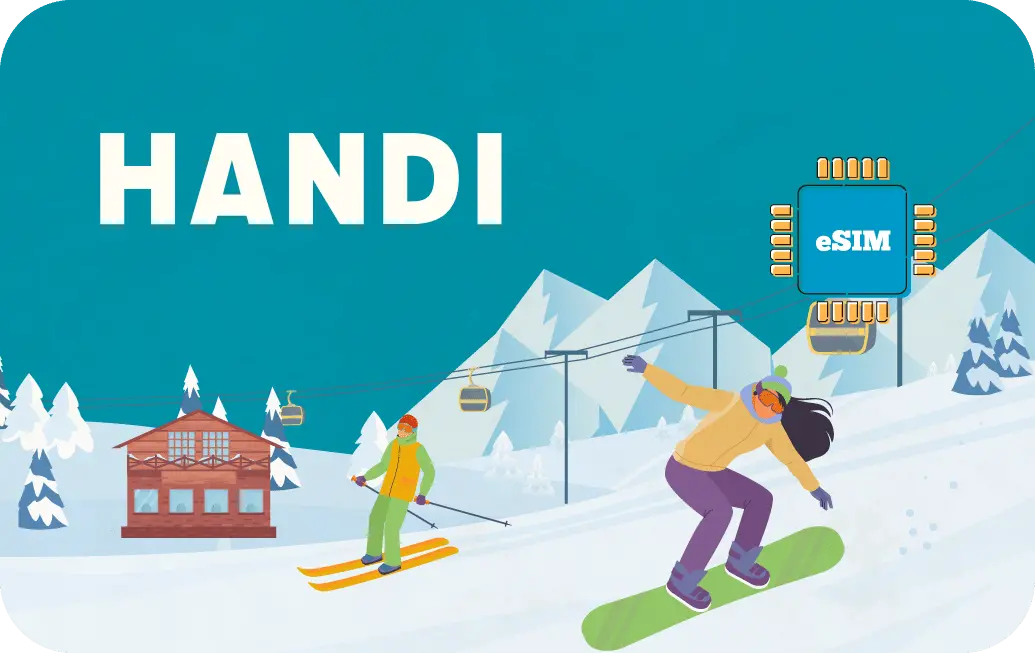 Andorra eSIM Handi Prepaid 1 GB - 7 Days