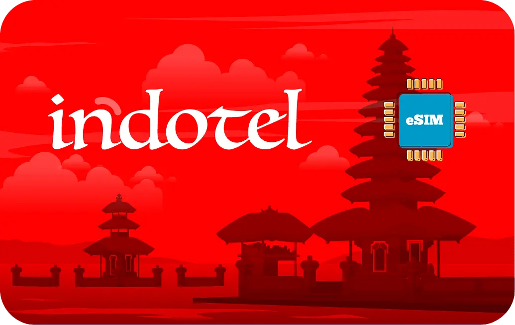 Indonesia eSIM Indotel Prepaid 1 GB - 7 Days