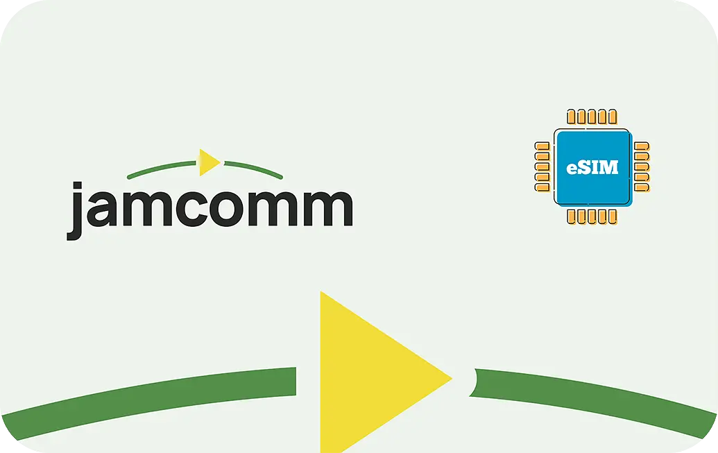 Jamaica eSIM Jamcomm Prepaid 1 GB - 7 Days