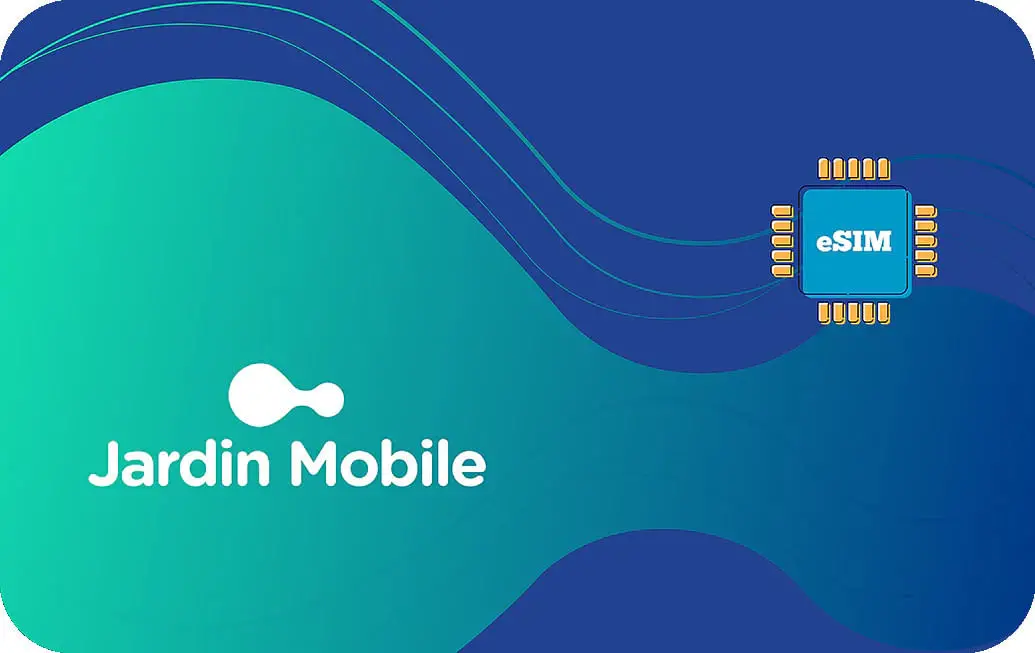 Martinique eSIM Jardin Mobile Prepaid 1 GB - 7 Days