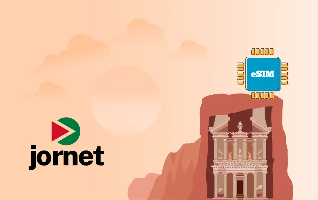 Jordan eSIM Jornet Prepaid 1 GB - 7 Days