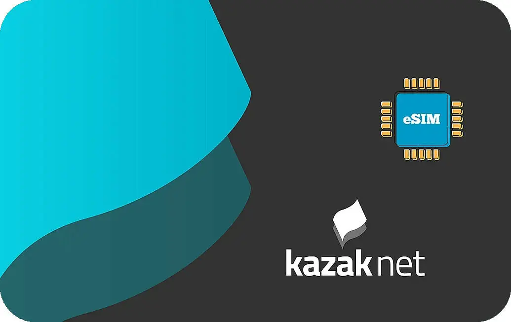 Kazakhstan eSIM Kazaknet Prepaid 1 GB - 7 Days