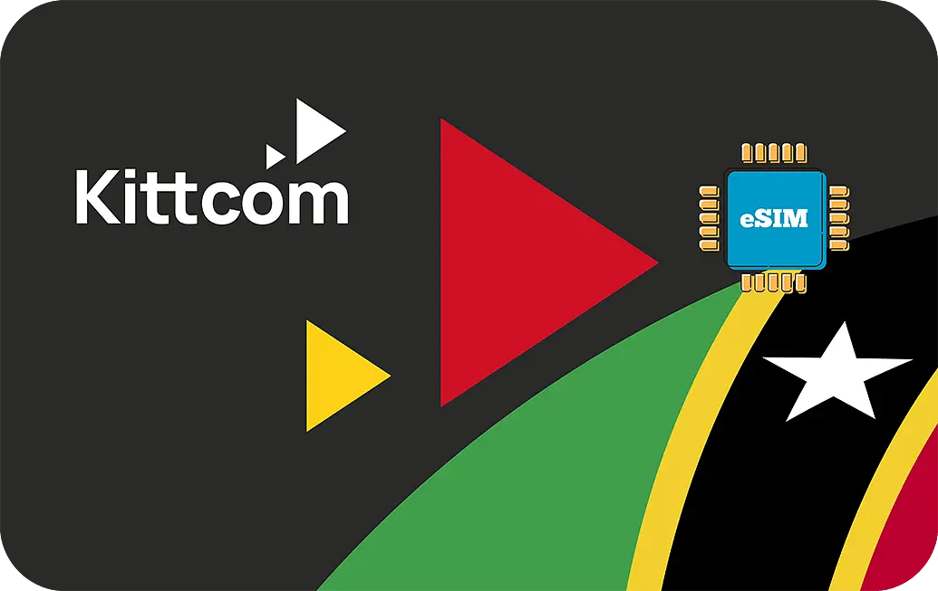 Saint Kitts and Nevis eSIM Kittcom Prepaid 1 GB - 7 Days