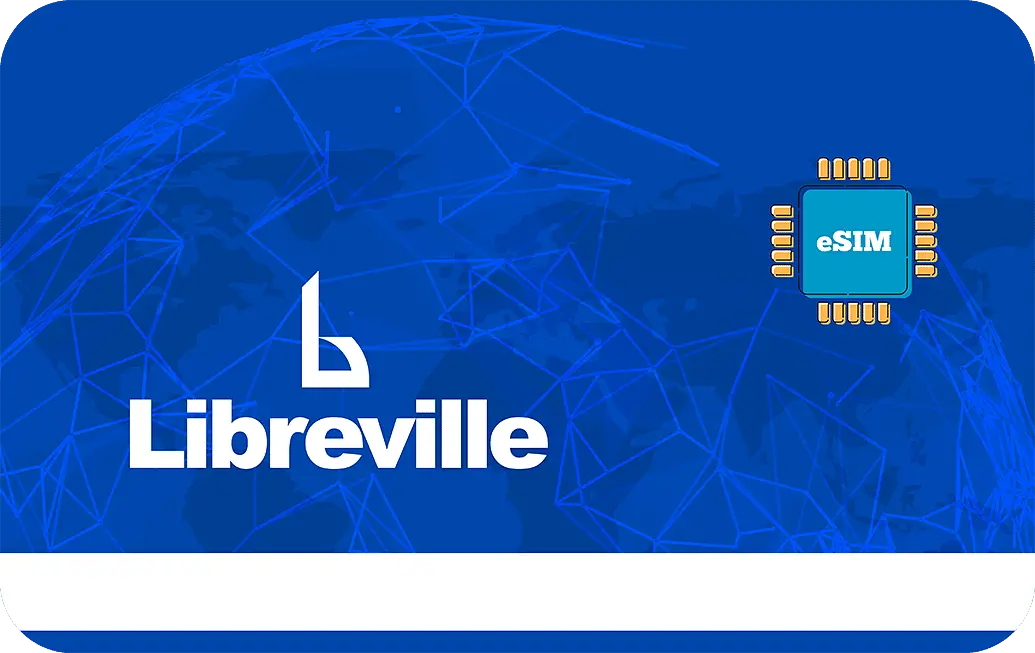 Gabon eSIM Libreville Prepaid 1 GB - 7 Days