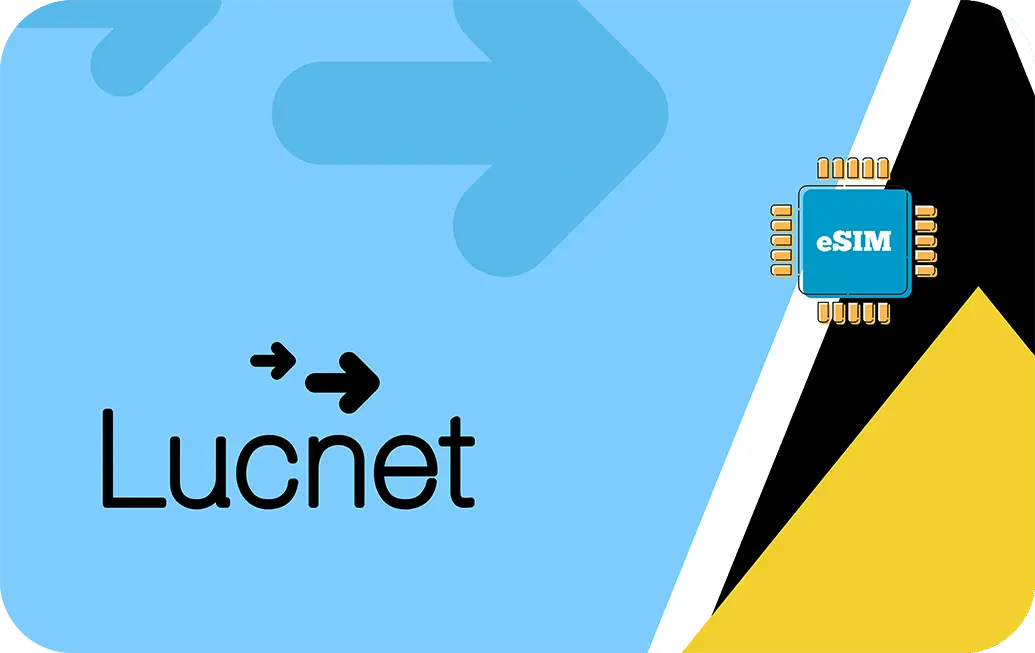 Saint Lucia eSIM Lucnet Prepaid 1 GB - 7 Days