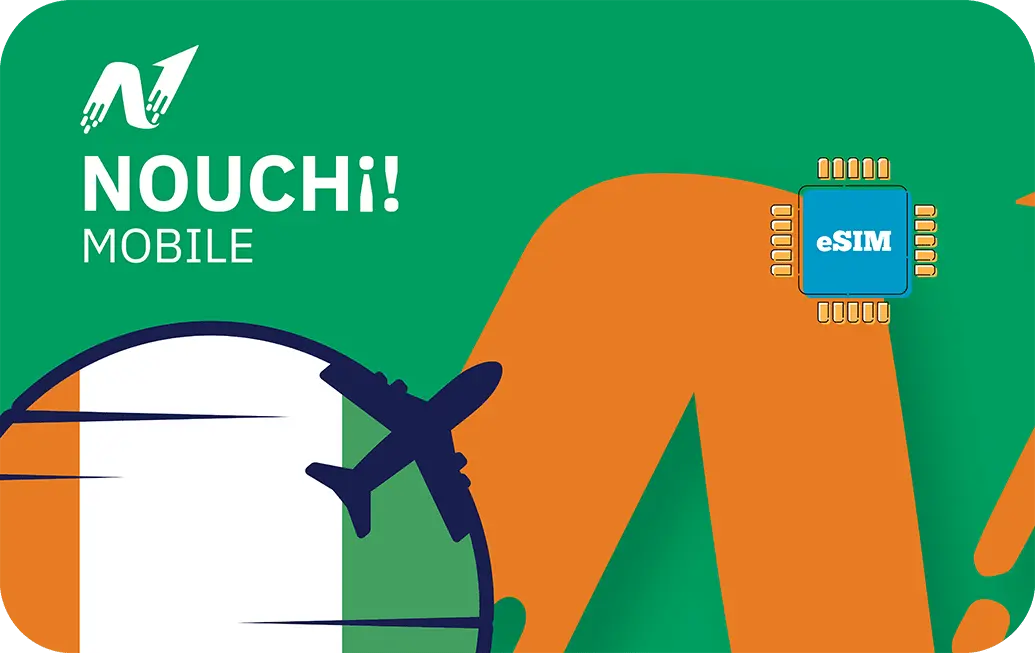 Côte d'Ivoire eSIM Nouchi! Mobile Prepaid 1 GB - 7 Days