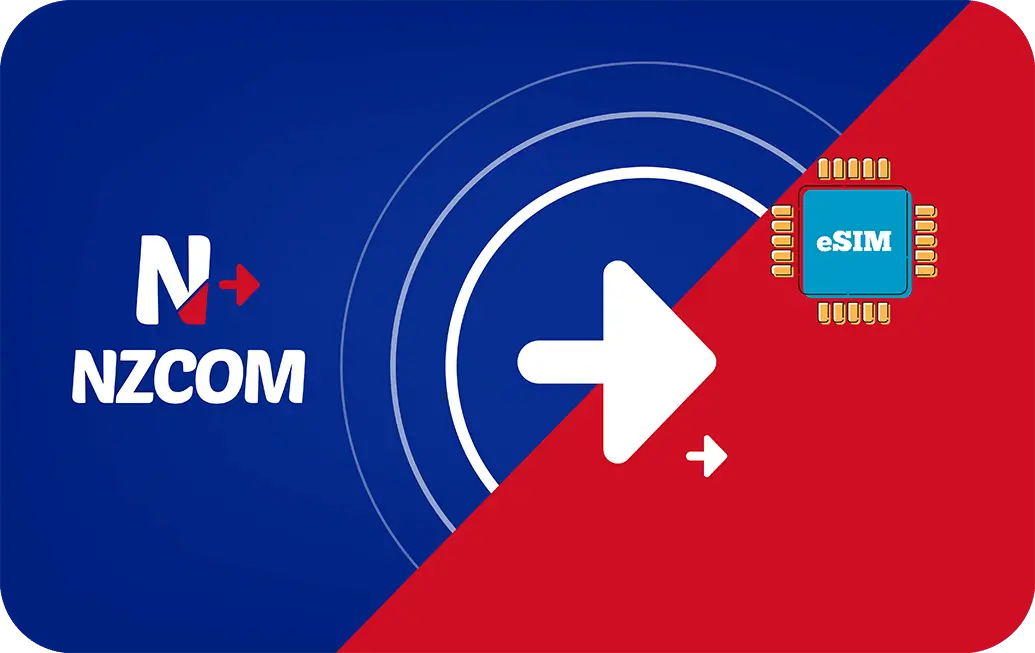 New Zealand eSIM Nzcom Prepaid 1 GB - 7 Days