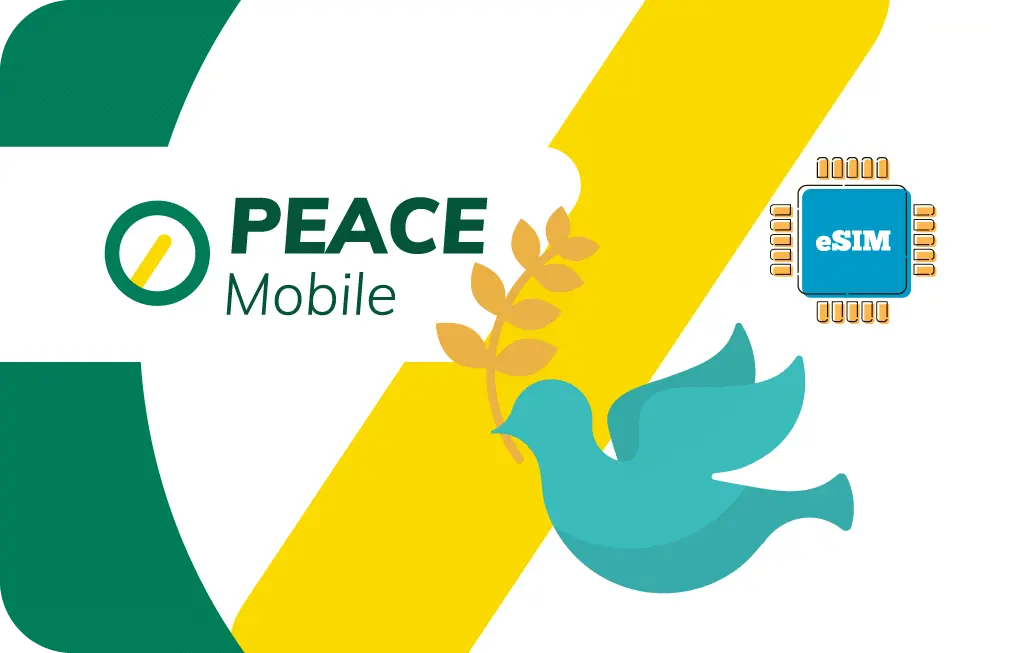 Rwanda eSIM Peace Mobile Prepaid 1 GB - 7 Days