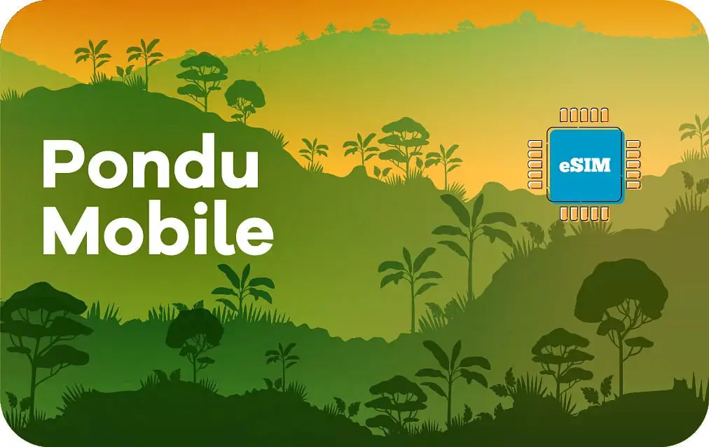 Democratic Republic Of The Congo eSIM Pondu Mobile Prepaid 1 GB - 7 Days