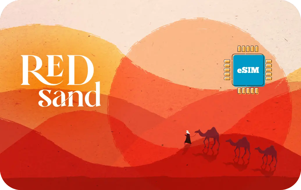 Saudi Arabia eSIM Red Sand Prepaid 1 GB - 7 Days
