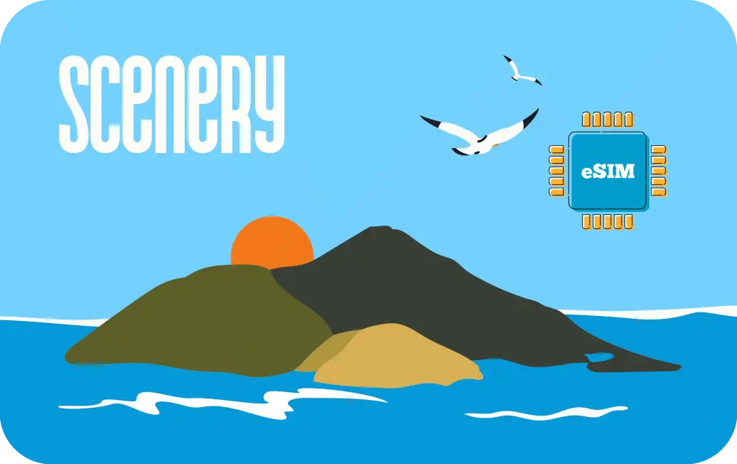 Saba eSIM Scenery Prepaid 1 GB - 7 Days