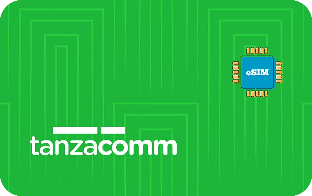 Tanzania eSIM Tanzacomm Prepaid 1 GB - 7 Days