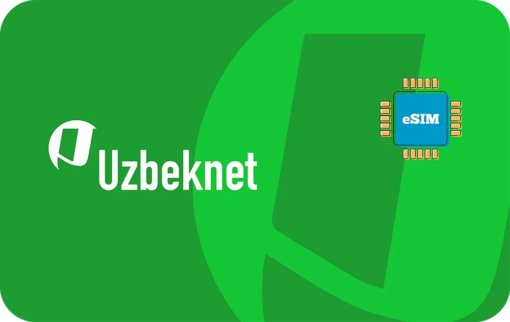 Uzbekistan eSIM Uzbeknet Prepaid 1 GB - 7 Days
