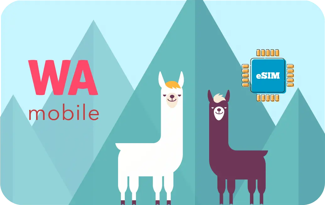 Bolivia eSIM WA Mobile Prepaid 1 GB - 7 Days