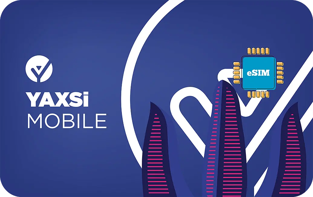Azerbaijan eSIM Yaxsi Mobile Prepaid 1 GB - 7 Days