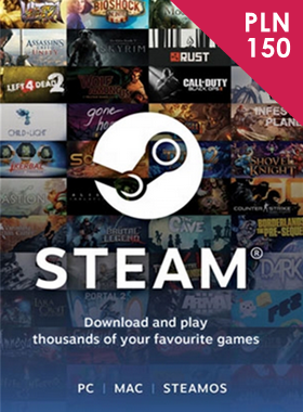 Steam Wallet Card PLN 150 PL