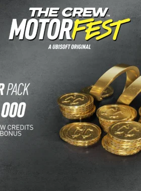 Enhance your gaming experience with The Crew Motorfest VC Silver Pack! This DLC provides 220,000 Crew Credits, allowing you to unlock new vehicles and upgrades. Perfect for players looking to