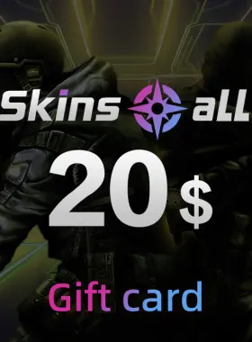 Skinsall.com 20 美元礼品卡