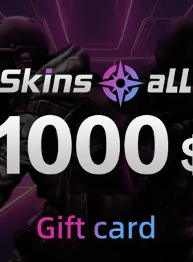 Skinsall.com 1000 美元礼品卡