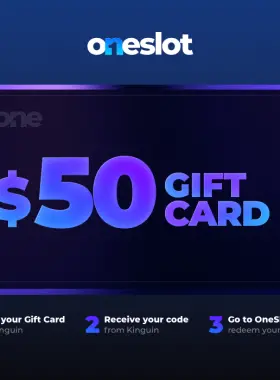 Tarjeta de regalo OneSlot de 50$
