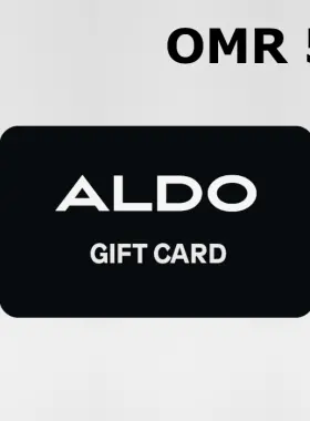 Treat someone special with the ALDO 50 OMR Gift Card! Perfect for fashion lovers, this gift card allows them to choose from a wide range of stylish footwear and accessories at ALDO stores in 