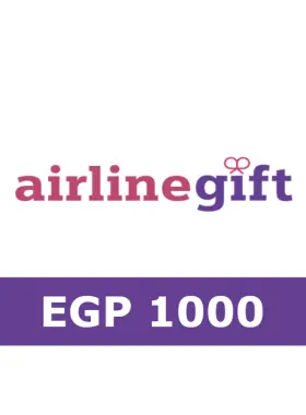 Give the gift of travel with the AirlineGift 1000 EGP Gift Card! Perfect for friends and family, this card can be used towards flights and travel experiences.