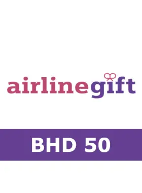 Give the gift of travel with the AirlineGift 50 BHD Gift Card! Perfect for friends and family, this card allows recipients to book flights and enjoy their next adventure.