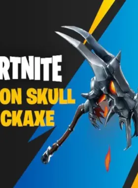 Unleash your style in Fortnite with the Demon Skull Pickaxe! This DLC adds a unique pickaxe to your arsenal, perfect for showing off in-game. Equip it and dominate the battlefield with flair.