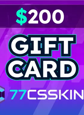 Carte-cadeau 77csskins de 200$ US