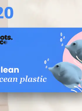 Dots.eco - Clean Ocean Plastic Cadeaubon van $20 in de VS