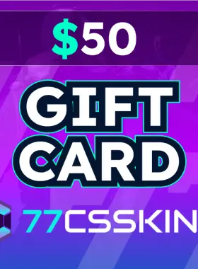 Carte-cadeau 77csskins de 50$ US